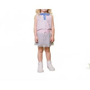 NEW COURTSIDE KIDS love pleated skort in lavender